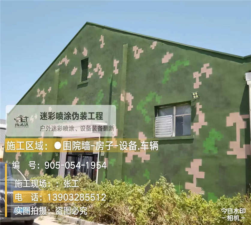 宜宾外墙数码迷彩漆施工报价清单（100㎡标准墙面测算）